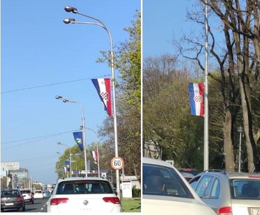 Opet krive zastave u Zagrebu?