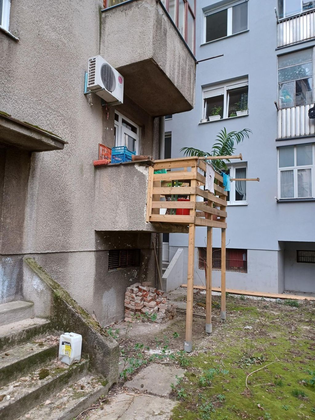 Balkon u Zagrebu - 1