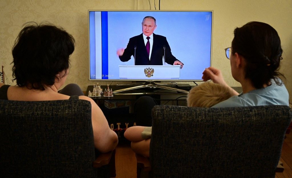 Vladimir Putin drži govor