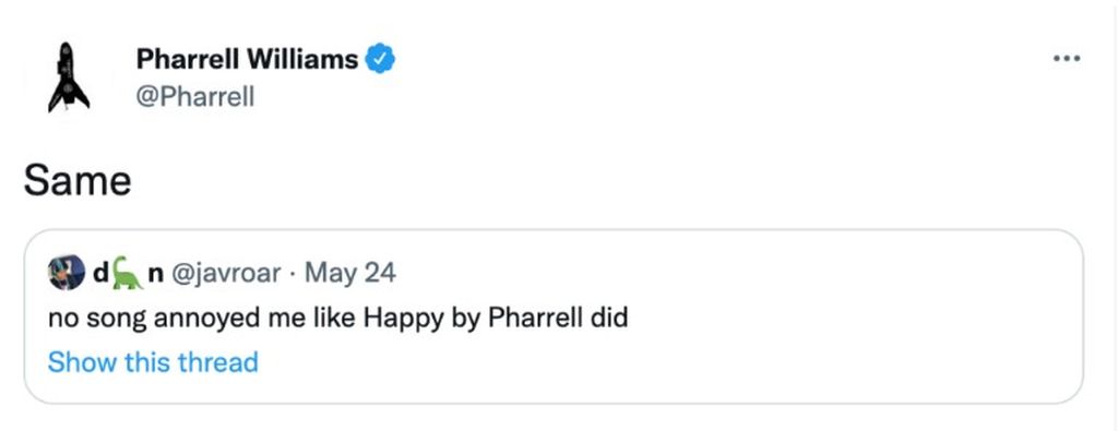 Pharrell happy