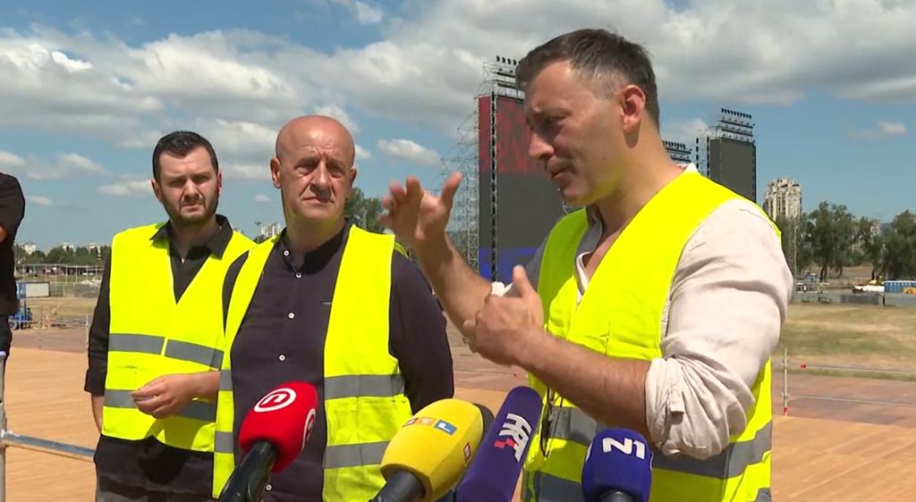 Konferencija za medije pred koncert Marka Perkovića - 2