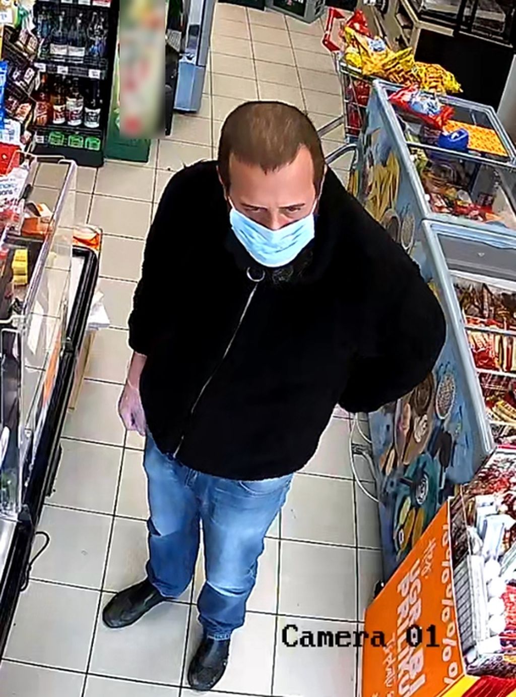 Policija traži razbojnika - 2 (Foto: PU Zagrebačka) Policija traži razbojnika