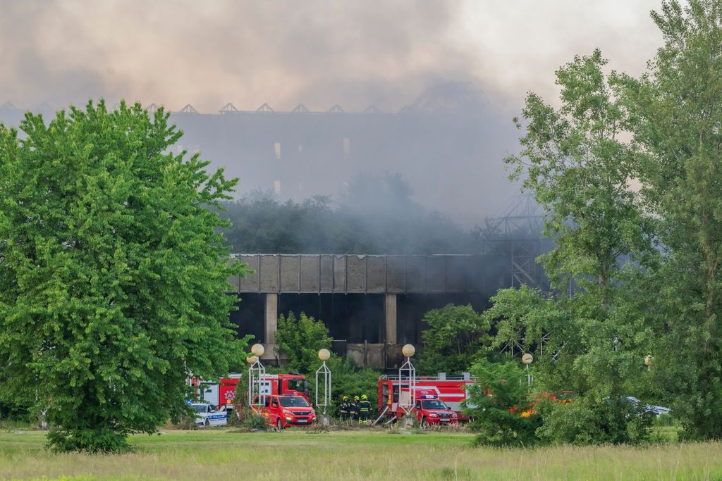 Požar u podrumu sveučilišne bolnice u Blatu - 6