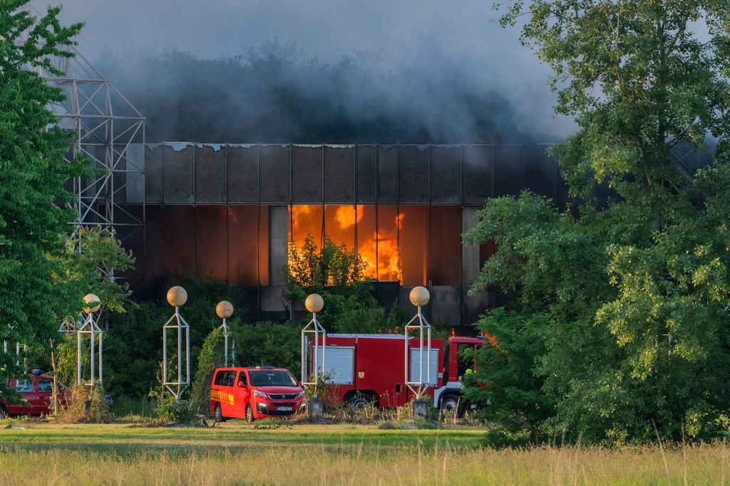 Požar u podrumu sveučilišne bolnice u Blatu - 6