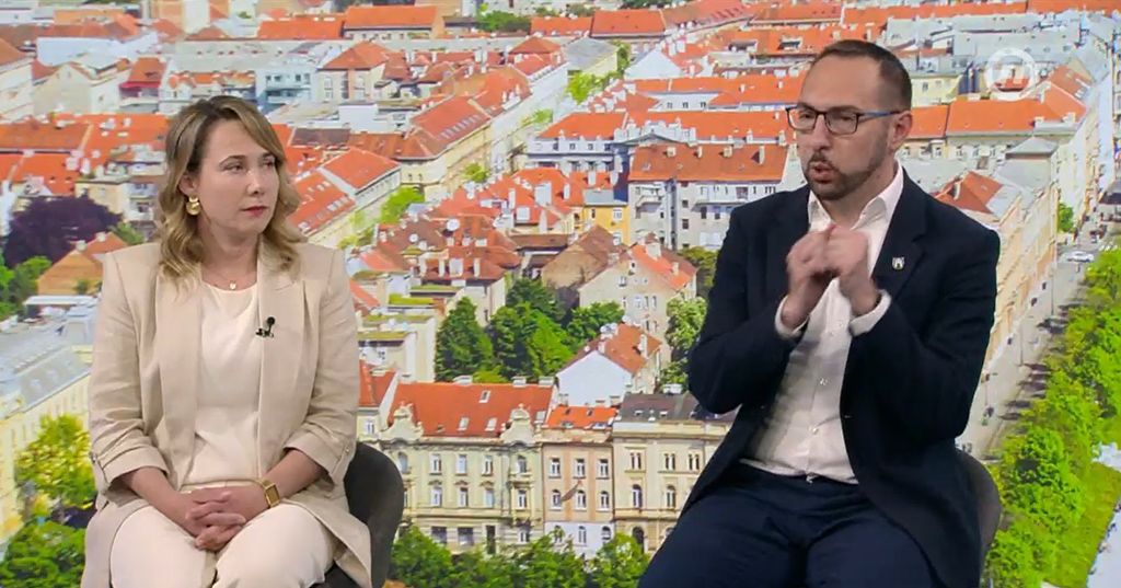 Sučeljavanje Tomislava Tomaševića i Marije Selak Raspudić (Foto: ) Sučeljavanje Tomislava Tomaševića i Marije Selak Raspudić