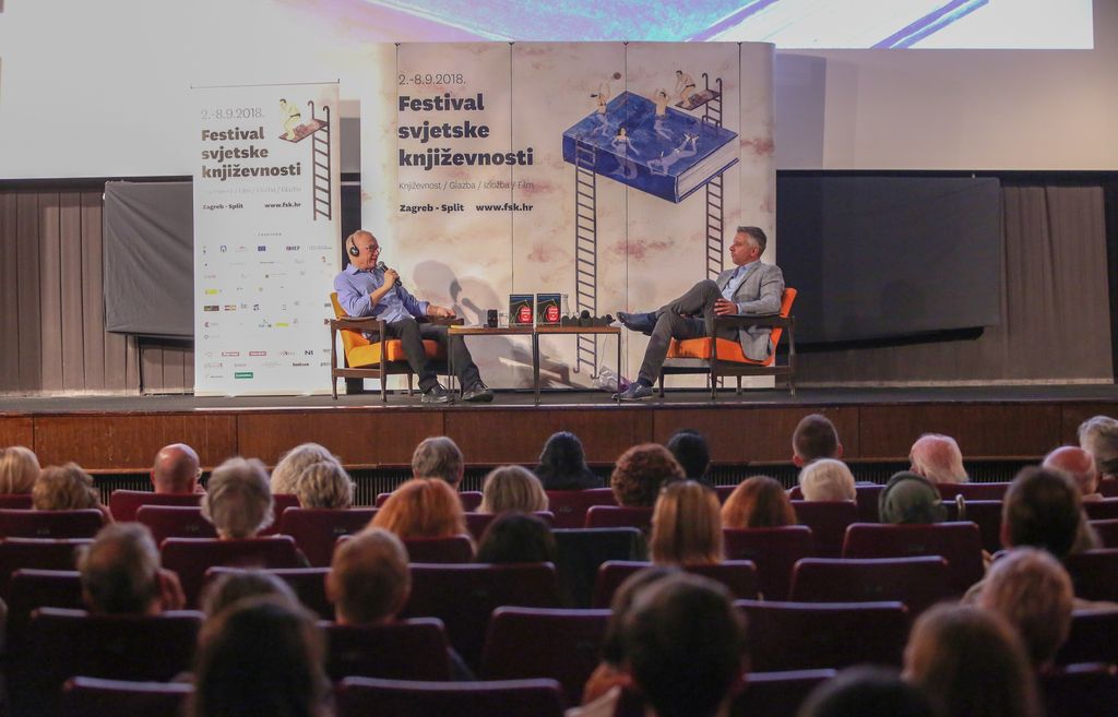 David Grossman na Festivalu Hrvatske književnosti (Foto: AFP) - 3