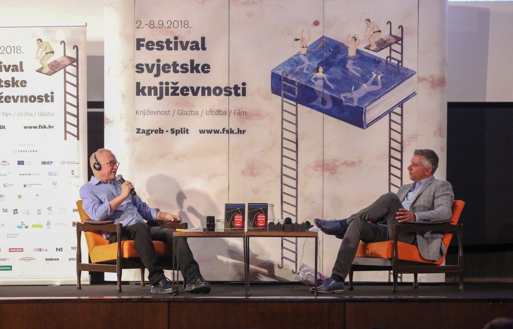 David Grossman na Festivalu Hrvatske književnosti (Foto: AFP) - 3