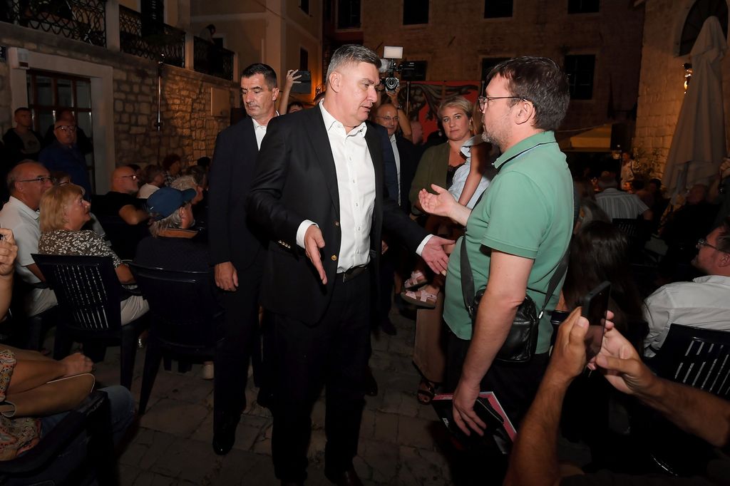 Zoran Milanović na festivalu Fališ u Šibeniku - 1