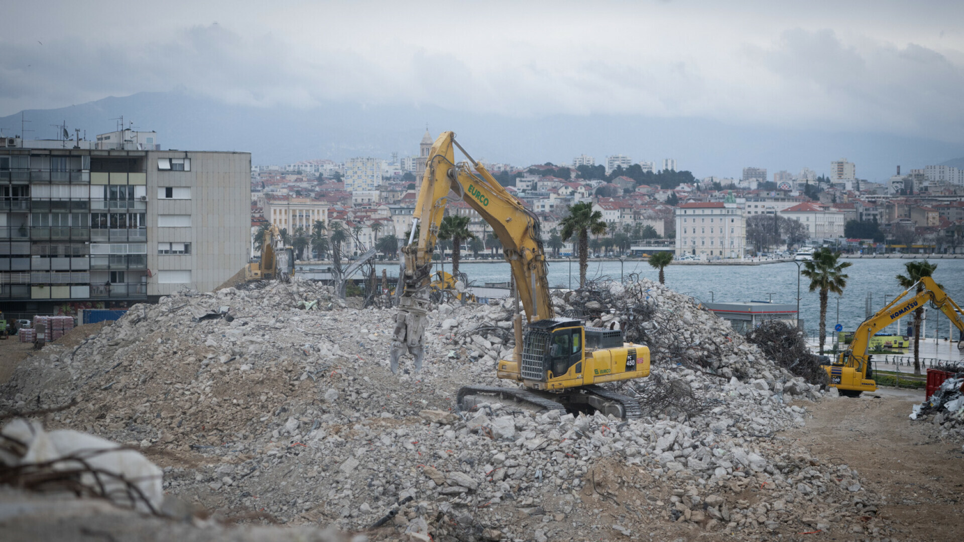 Fotogalerija Hotel Marjan U Centru Splita U Potpunosti Sravnjen Sa Zemljom