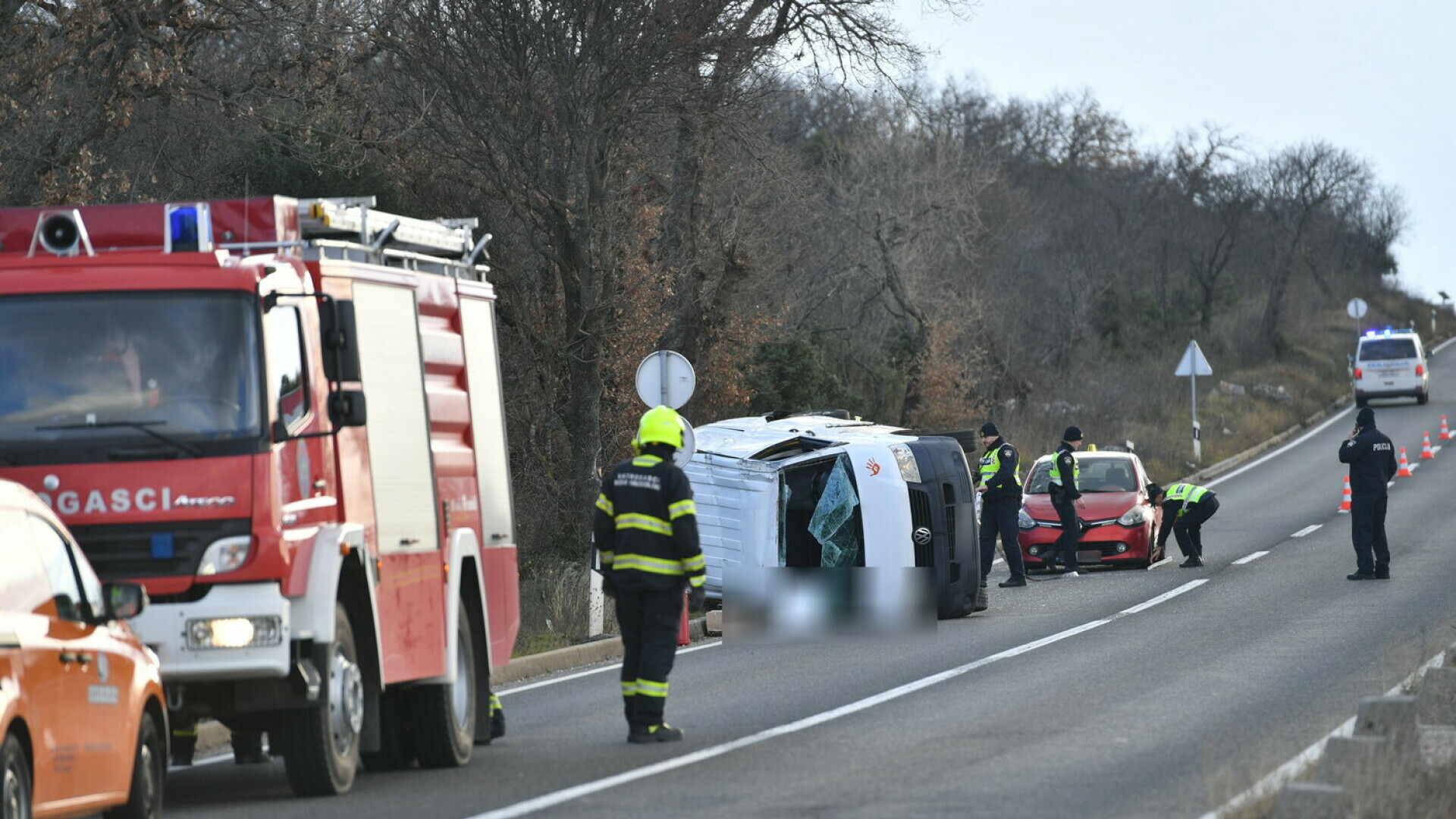 Foto Te Ka Prometna Nesre A Na Jadranskoj Magistrali Poginule Dvije Osobe