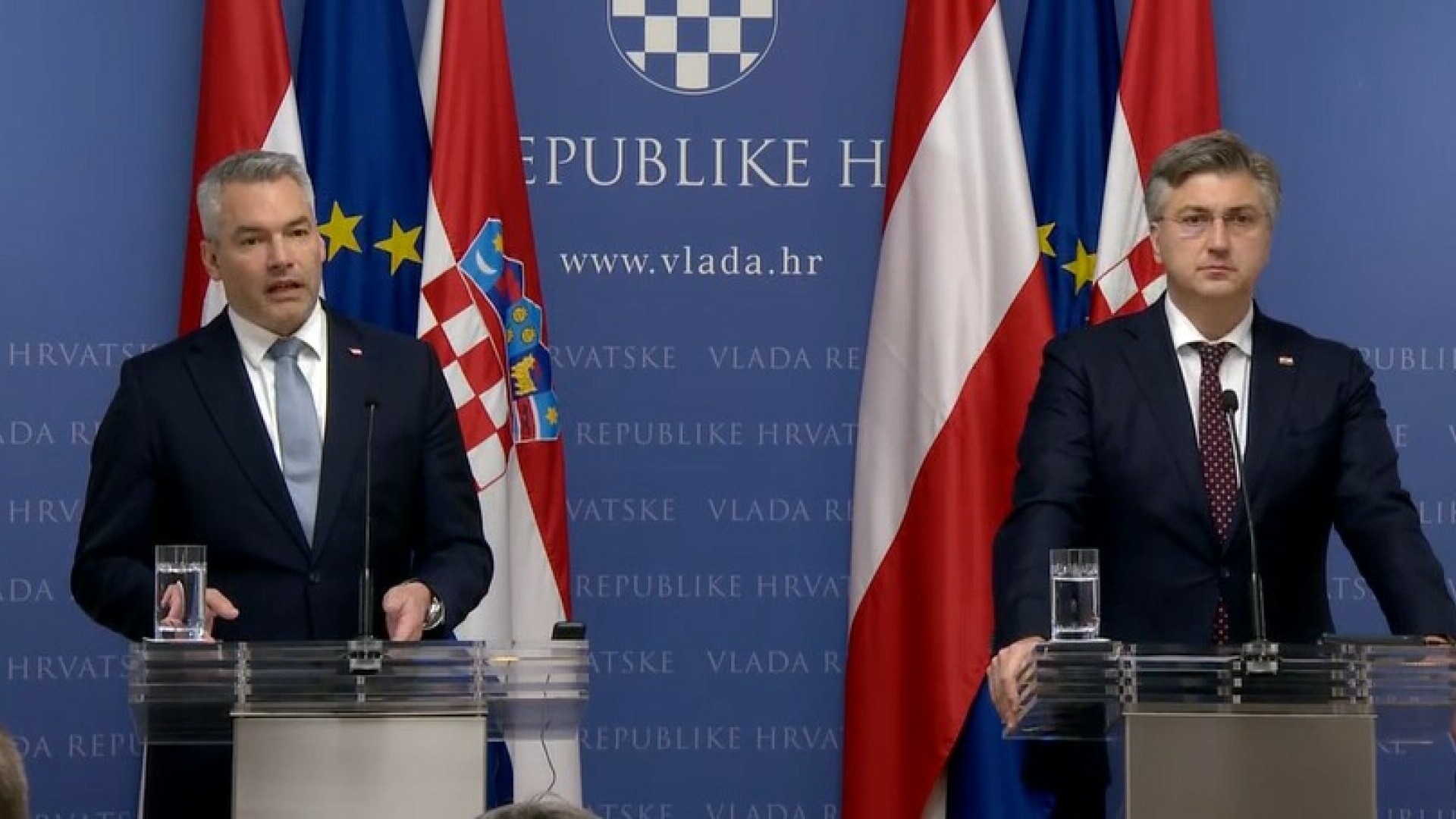 Plenković nakon sastanka s austrijskim kancelarom Austrija će