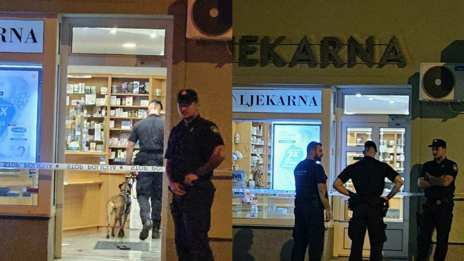 Upali S Pi Toljima U Ljekarnu Vezali I Oplja Kali Vlasnika Pa Pobjegli