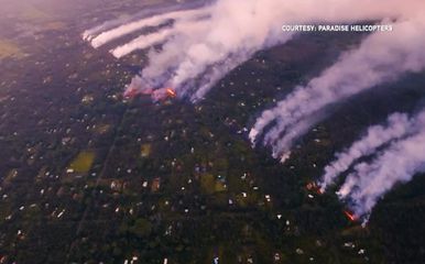Otvorila se zemlja na Havajima: Vulkan Kilaeua i dalje prijeti kućama, do sada uništeno 26 domova (Screenshot Reuters/Paradise Helicopters) (Foto: )