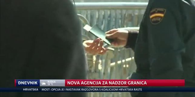 Nova agencija za nadzor granica (VIdeo: Dnevnik Nove TV)