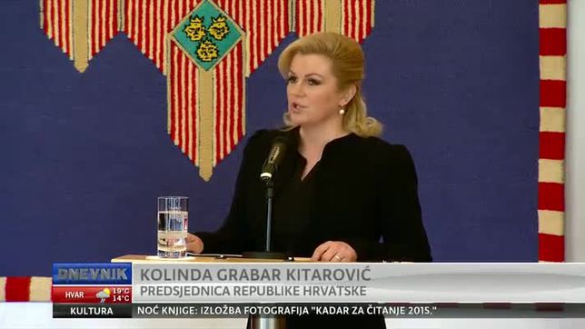 Kolinda Grabar Kitarović i Sergio Mattarella (Video: Dnevnik Nove TV)