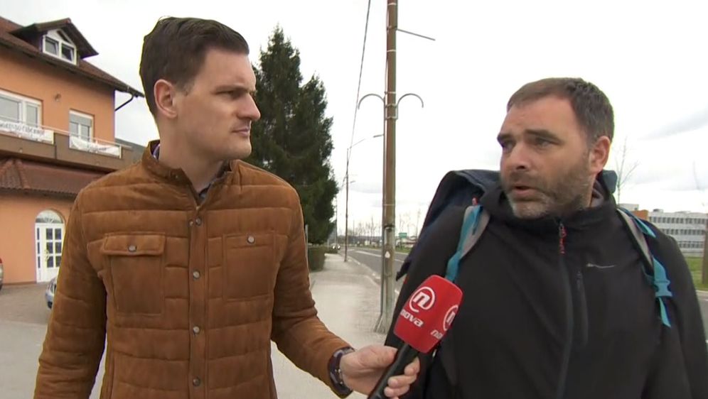 Saša Pavlić s dvojcem koji mu se pridružio (Foto: Kristina Stedul-Fabac/PIXSELL)