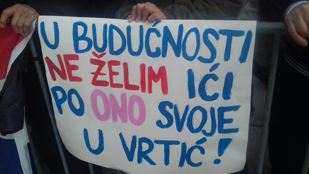 Prosvjed protiv istanbulske konvencije u Splitu (Foto: Sofija Preljvukić) - 3 (Foto: )