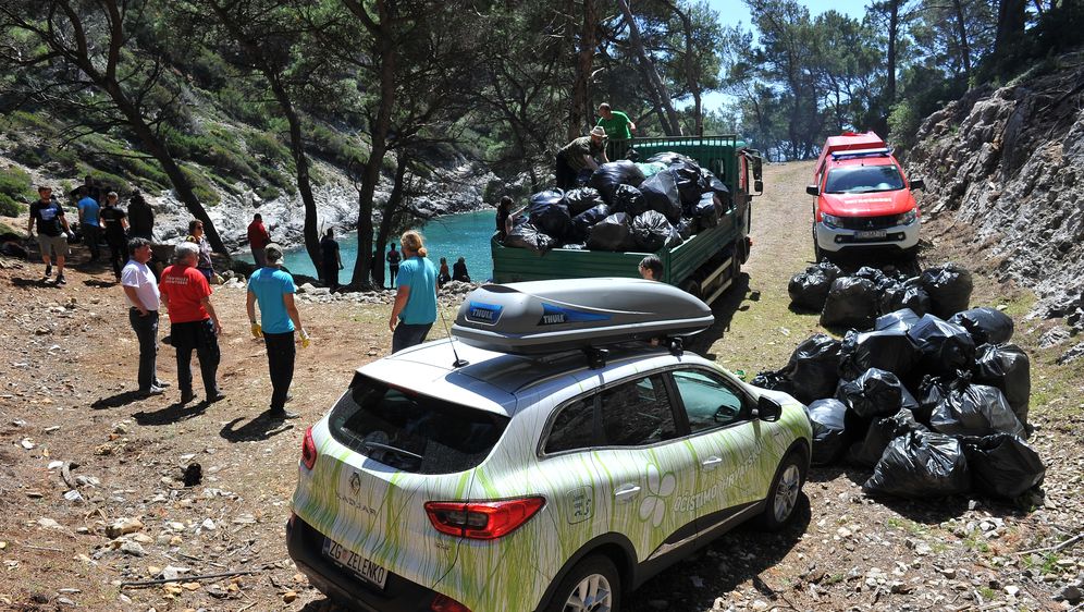 Akcija čišćenja plaže Grabova na otoku Mljetu (Foto: Udruga Zelene stope) - 3