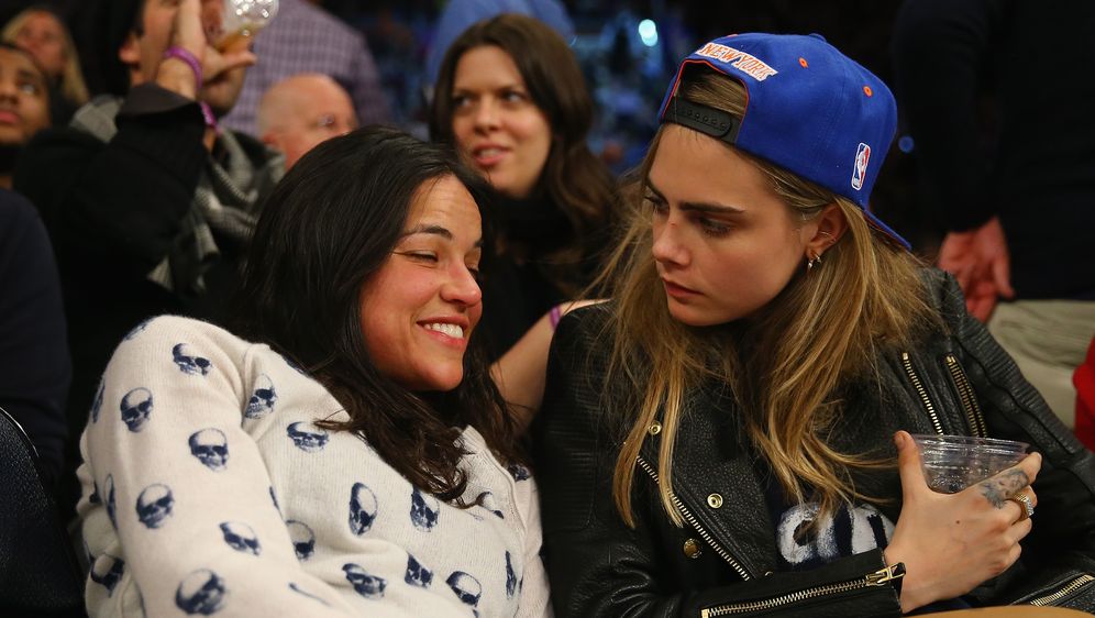 Michelle Rodriguez Cara Delevingne (Foto: Getty) (Foto: ) Michelle Rodriguez Cara Delevingne (Foto: Getty)