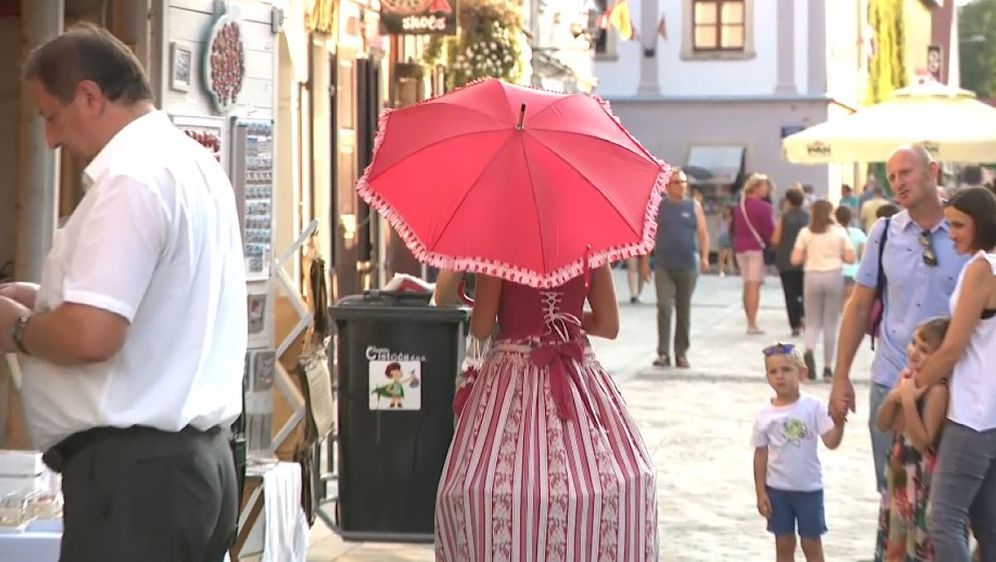 Viktorija Bednjanec uživo iz Varaždina o Špancirfestu (Foto: Dnevnik.hr) - 1