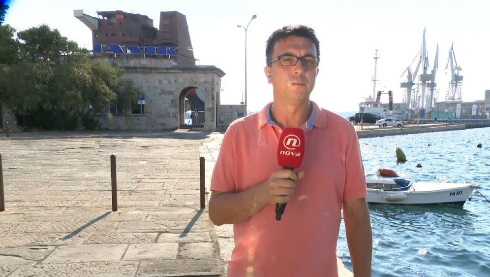 Marko Balen prati štrajk radnika grupe Uljanik u Puli (Foto: Dnevnik.hr) - 3