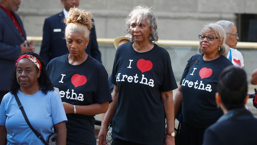 Odavanje počasti Arethi Franklin (Foto: Getty Images)