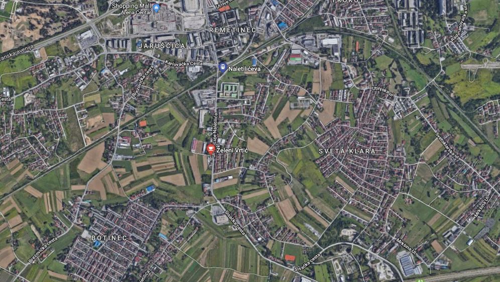 Pucnjava u Zelenom Vrtiću (Foto: Google Maps) (Foto: )