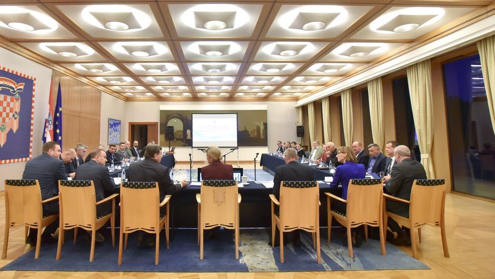Vijeće za domovinsku sigurnost (Foto: Ured predsjednice) (Foto: ) Vijeće za domovinsku sigurnost (Foto: Ured predsjednice)