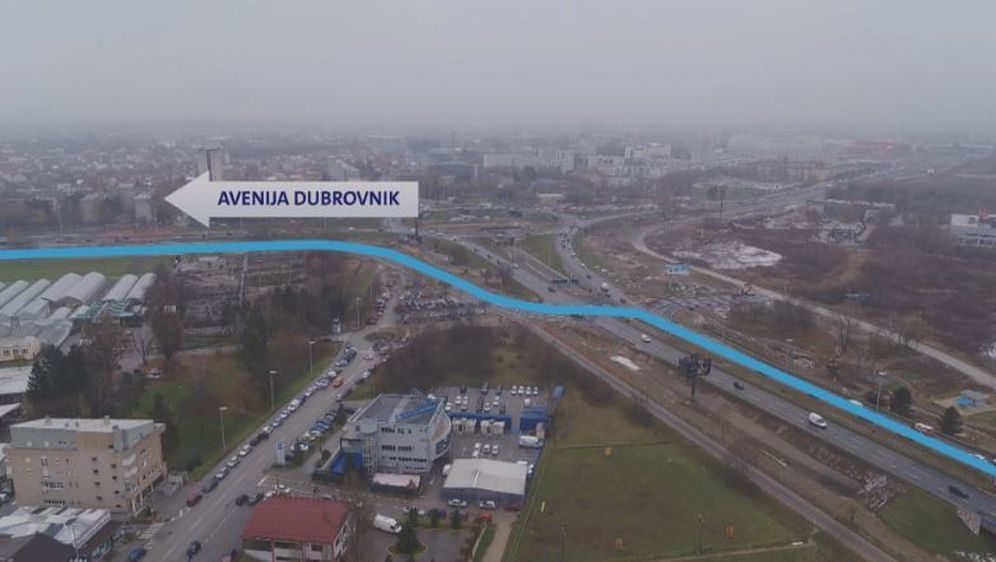 Ceste kojima će se prometovati nakon zatvaranja rotora Remetinec (Foto: Dnevnik.hr) - 3 (Foto: ) 15.12.2018.