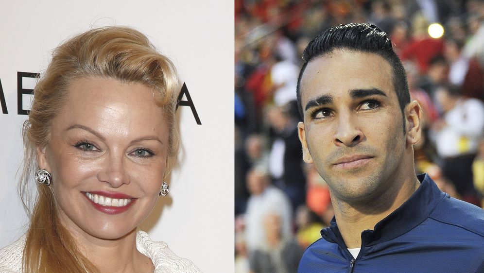 Pamela Anderson i Adil Rami (Foto: Profimedia)