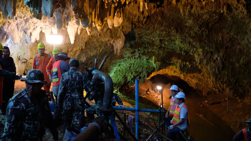 Spašavanje dječaka na Tajlandu (Foto: Getty Images) (Foto: ) Spašavanje dječaka na Tajlandu (Foto: Getty Images)