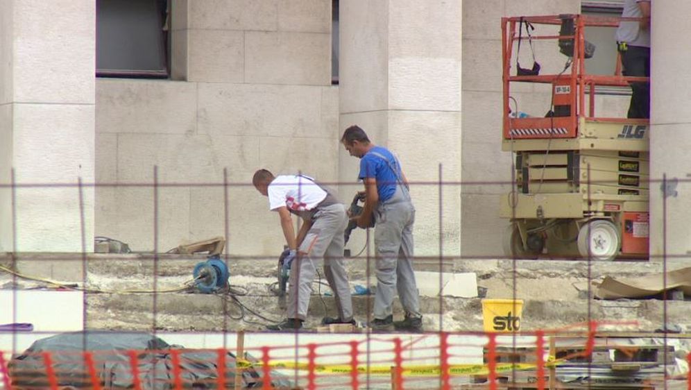 Radovi na Meštrovićevu paviljonu (Foto: Dnevnik.hr) - 3 (Foto: ) 23.07.2018.