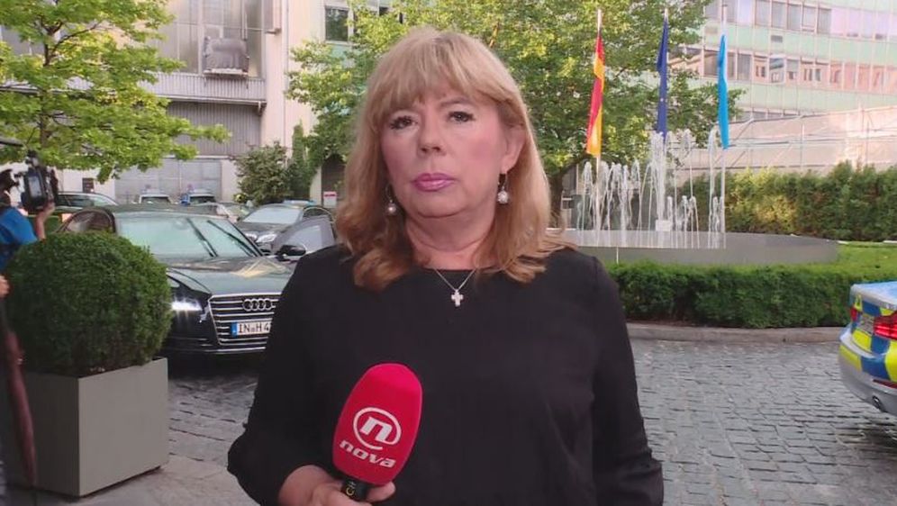 Angela Merkel i Andrej Plenković (Foto: Twitter Vlada)