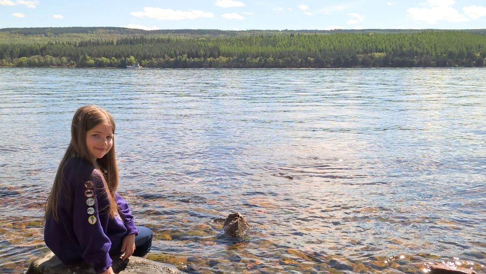 Laria Annand (8) misli da je snimila čudovište iz Loch Nessa? (Foto: Profimedia) (Foto: )
