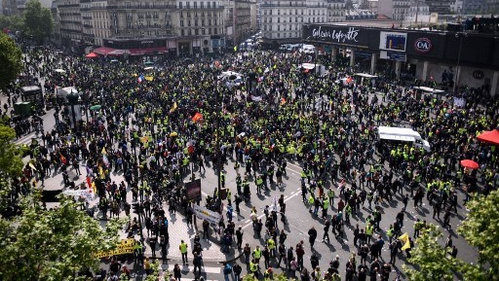 Prosvjedi u Parizu (Foto: AFP)