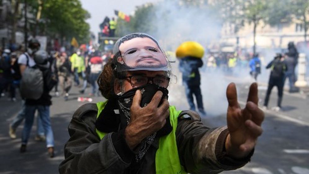 Prosvjedi u Parizu (Foto: AFP)