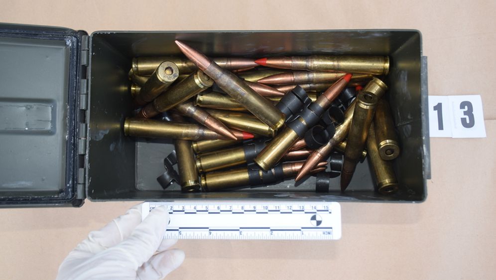 Policija zaplijenila arsenal streljiva u Zadru (Foto: MUP)