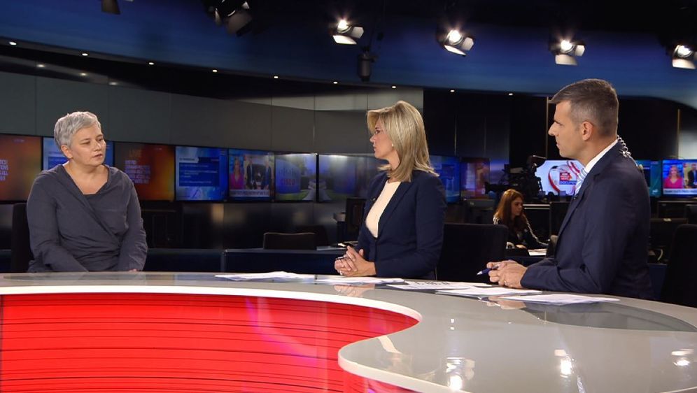 Gošća Dnevnika Nove TV Ivana Zanze (Foto: Dnevnik.hr) - 1
