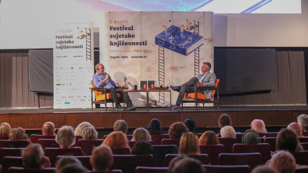 David Grossman na Festivalu Hrvatske književnosti (Foto: AFP) - 1 (Foto: ) AFP