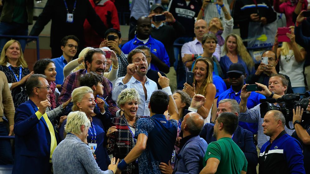 Gerard Butler i Novak Đoković (Foto: Screenshot)