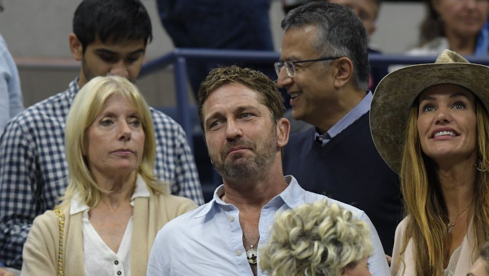 Gerard Butler i Novak Đoković (Foto: Screenshot)