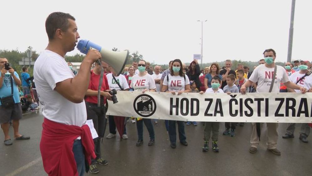 Održan Hod za čisti zrak od središta Viškova do Marišćine (Foto: Dnevnik.hr) - 1