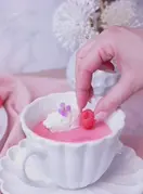 Kremasti desert od maline