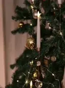 Lampice za bor u obliku svijeće