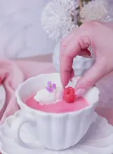 Kremasti desert od maline