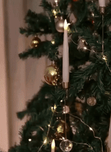 Lampice za bor u obliku svijeće