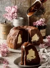 Čokoladni kuglof sa sirom