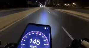 Opasna vožnja romobilom 150km/h