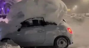 Snježna oluja u Italiji