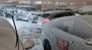 Snježna oluja u Poljskoj